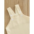 thumbnail image 5 of Infant Girl Sleeveless Romper Buttons Jumpsuit Bodysuit Summer Clothing, 5 of 8