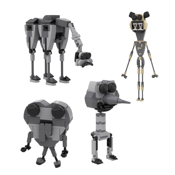 Juegos De Modelos Hechos A Mano De Bloques De Construcción, Muñecas De Juguete Periféricas, Adornos Decorativos Creativos