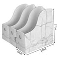 thumbnail image 5 of Sturdy Cardboard Magazine Holder Waterproof Magazine Storage Box Book Bins Desk File Holder Organizer, 5 of 8