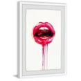 thumbnail image 2 of Marmont Hill Dripping Lipstick Framed Wall Art, 18" x 12", 2 of 6
