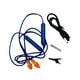 thumbnail image 1 of Auriculares intrauditivos, auriculares USB tipo C, ligeros, universales, de tipo auricular. azul, 1 of 8