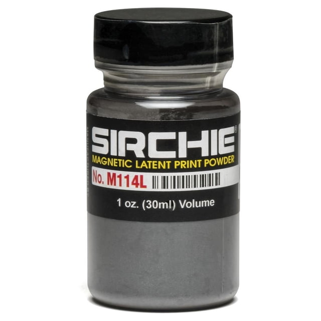 Polvo magnético para huellas dactilares Sirchie Carolina Black 30 ml