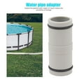 thumbnail image 3 of Water Pipe Adapter, 1.25 Inch To 1.25 Inch Hose Adapter Replacement Efficient  For Above Ground Swimming Pool, 3 of 6