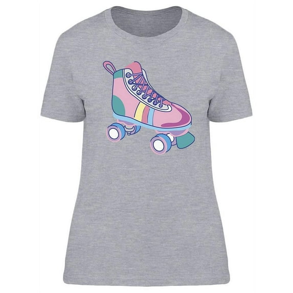 Roller Skates T-Shirt Women -Image by Shutterstock, Female Large
