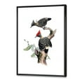 thumbnail image 3 of Designart 'Ancient Birds In The Wild VI' Traditional Framed Canvas Wall Art Print, 3 of 5