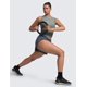 thumbnail image 3 of Musculosa CRZ YOGA Cloudweight con frunces lateral sin mangas Gris Salvia XXS, 3 of 4