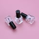 thumbnail image 2 of FELTECHELECTR 15 botellas de esmalte de uñas de vidrio transparente con pincel negro, 2 of 6