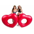 thumbnail image 2 of BigMouth Inc. Pool Floats Funny Inflatable Vinyl Summer Pool Or Beach Toys – Two Hearts, 2 of 5