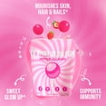 thumbnail image 4 of It Girl Vitamins Glow Pop Collagen Lollipops, 7000mg Collagen, Vitamin C & Hyaluronic Acid, Gluten-Free Beauty Candy for Hair, Skin & Nails, Pink Sugar, 10 Ct, 4 of 10