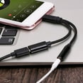thumbnail image 4 of Exquisitely Designed Durable 2 In1 Usb-c Type C To 3.5mm Jack Aux Audio Cable Charging Cable Headphone Adapter, 4 of 6