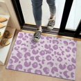 thumbnail image 2 of Pink and Purple Of Leopard Print Door Rugs,Washable Non Slip Door Mats Indoor,Decorative Door Mats,Entry Mat Indoor for Entrance,Bedroom,Kitchen,Bathroom,20"x32", 2 of 6