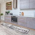 thumbnail image 5 of Kitchen Mats Floor Home Sweet Home - Kitchen Mat Set of 2, Grey Kitchen Rug, Farmhouse Kitchen Rugs for Kitchen Sink Area, Kitchen Sink Rugs and Mats, Kitchen Rugs with Words, 17x30 and 17x47 Inch, 5 of 6