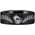 thumbnail image 4 of Dragon Tungsten Carbide Ring, 4 of 9