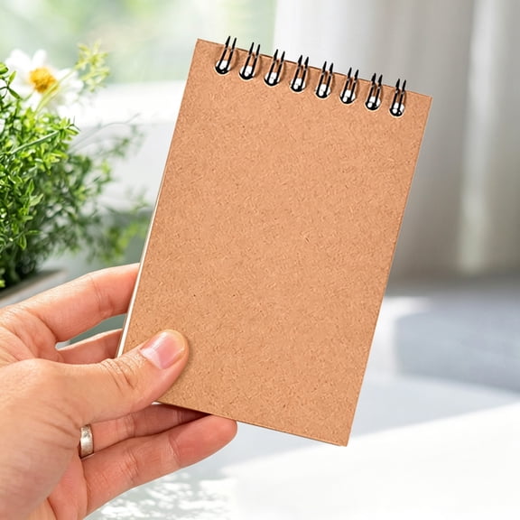 Pocket Notebook Small Notepads Top Bound 3x5 Tiny Memo for Home Office Work Travel