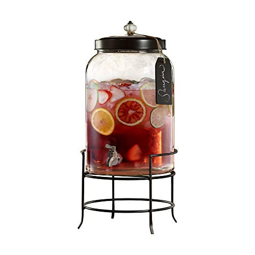 Style Setter Franklin 210235GB 3 Gallon Glass Beverage Drink
