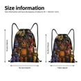 thumbnail image 2 of Pofeuu Five Nights At Freddy'S for Water-Resistant 210D Drawstring Bag Compact Foldable Design Gym Yoga Travel Essentials Lightweight Carryall-Small, 2 of 6