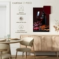 thumbnail image 5 of Elephant Stock Autumn Red Wine Wall Art - Vertical Canvas Wall Art - Living Room Wall Decor - Food And Drink Canvas - Red And Black Decor - 8" x 12", 5 of 8