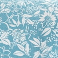 thumbnail image 4 of Jamaican Breeze Blue Floral King 3 Piece Quilt Set, 4 of 5