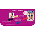 thumbnail image 5 of Seashell Shape Adhesive Lace Up Women Bra, Braza She Shells-Reusable Stick On Bra, 5 of 7