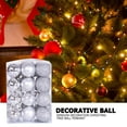 thumbnail image 5 of Christmas Ball Ornaments 24Pcs 1.18-Inch Christmas Tree Decorations for Xmas Tree Balls, Ideal for Holiday Christmas Party Wreath Tabletop Tree Decor Ornaments, 5 of 12