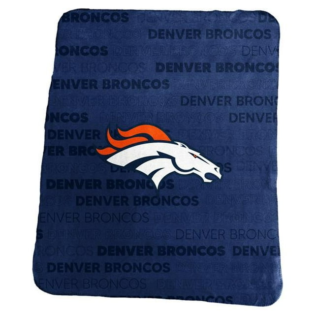 Logo Chair 610-23C NFL Denver Broncos Classic Fleece Blanket