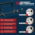 Indoor Heavy Duty Pull Up Bar Trainer, Home Gym Doorway Pull Up or Dip