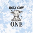 thumbnail image 4 of Inktastic Holy Cow I'm One Birthday Boys or Girls Baby Bodysuit, 4 of 5