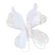 thumbnail image 1 of Adorno colgante de pared con forma de mariposa artificial, fondo brillante decorativo. Blanco, 1 of 9