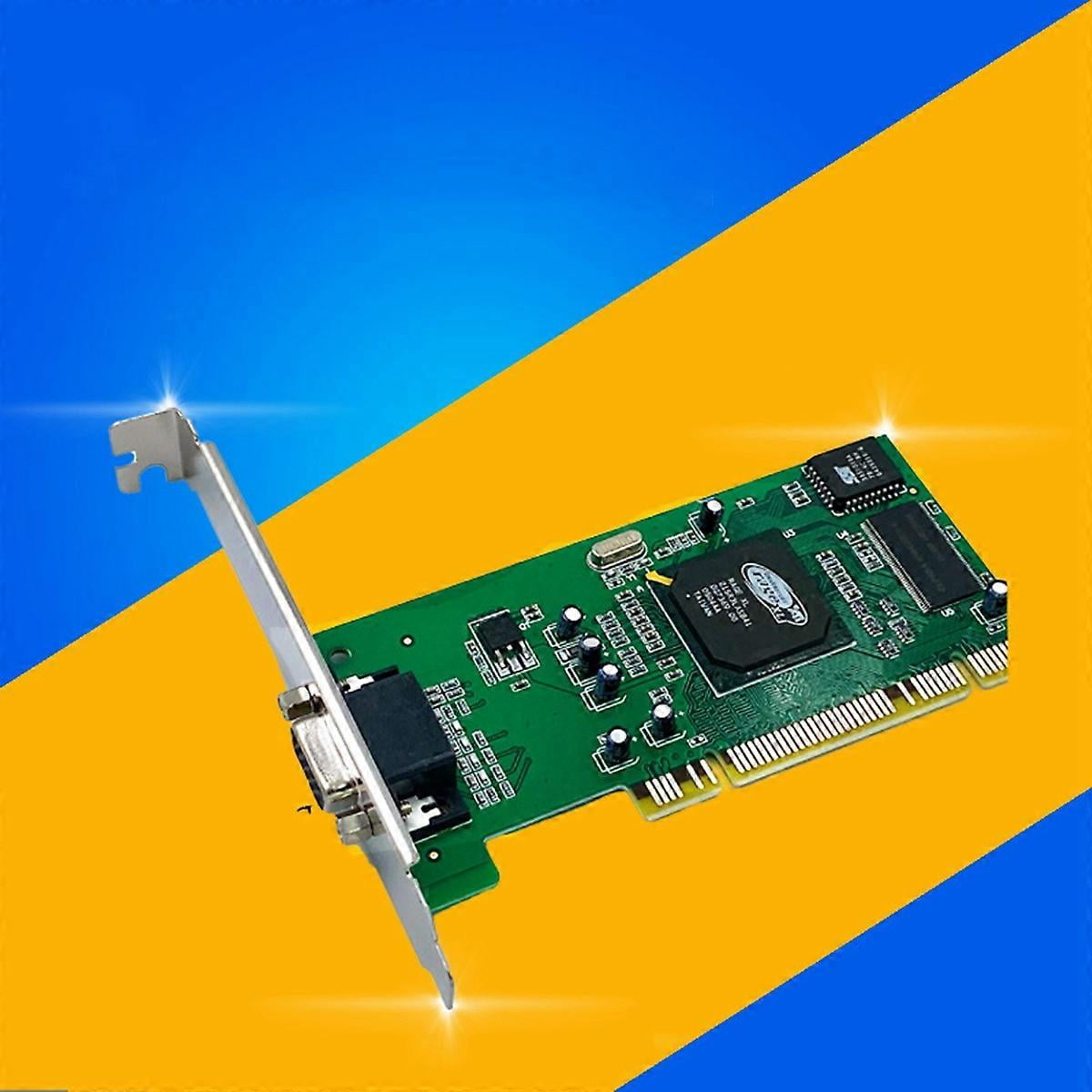 Desktop Computer PCI Graphics Card ATI Rage XL 8MB Tractor Card VGA Card for HISHARD BUDDY
