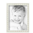 thumbnail image 2 of ArtToFrames 6" x 8" White Square Star Emboss Picture Frame, 6x8 inch White Wood Poster Frame (WOM-5125), 5 Pack, 2 of 6