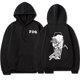 thumbnail image 3 of Gbrs-Sudadera con capucha para hombre y mujer, ropa gótica con estampado Vintage, Punk, Skeleton, 3 of 3