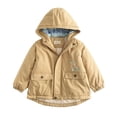 thumbnail image 2 of Cowsor Kids Winter Coats with Hooded Light Puffer Coat Warm Padded Jacket for Boys Girls Toddler, 2 of 7