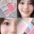 thumbnail image 1 of Monochrome Blusher Natural Matte Blusher Lasting Color Rendering Blush Palette For Makeup, 1 of 5