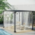 thumbnail image 3 of CJC Transparent Tarp with Grommet Heavy Duty Waterproof PVC Canopy Patio Garden Waterproof and Dustproof Protective Film, 3 of 15