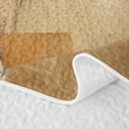 thumbnail image 5 of Homewish Grunge Abstract Twin Quilt Set,Mid Century Aesthetic Twin Coverlet Set,Cream,2-Piece, 5 of 7