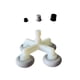 thumbnail image 4 of ador de 4 cabezales, accesorios para ador eléctrico, dispositivo de , repuesto de bola de cuatro cabezales para piernas, brazos, Cabeza redonda, 4 of 7