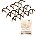 thumbnail image 4 of Kitsch Pro Bun Twist - Spin Type Pins - Ponytail Holder - 3 Count (Brown), 4 of 18
