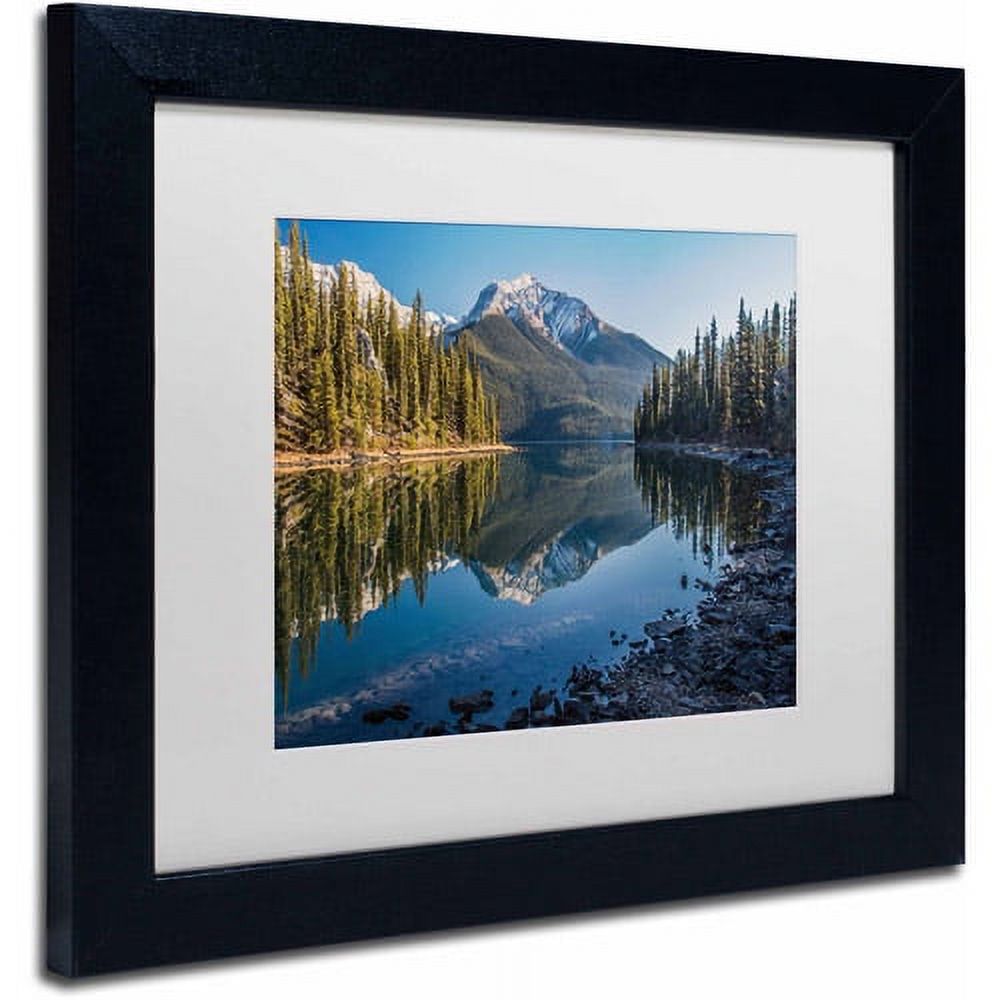 Trademark Fine Art "Jasper Morning" Canvas Art by Pierre Leclerc, White Matte/Black Frame
