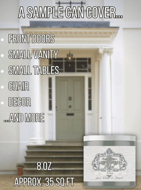 ALL-IN-ONE Paint, 2 Quart Deluxe Cabinet Paint Bundle and Kit, Almond (Off  White, Tan Undertone) 