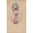 thumbnail image 3 of Will R. Barnes 16x24 Black Modern Framed Museum Art Print Titled - Orchid Girls, 198 (1912 - 1924), 3 of 5