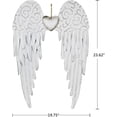 thumbnail image 2 of Rustic Decorative Angel Wings Wall Art Hanging Home Decor, 2 of 4