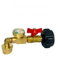thumbnail image 2 of YK41-B Propane Tank Filler Adapter with Acrylic Connection, Nightlight Indicator & Ball Valve – Durable, Versatile Gas Transfer Tool for North American QCC Cylinders, Ideal for Domestic & Industrial, 2 of 5