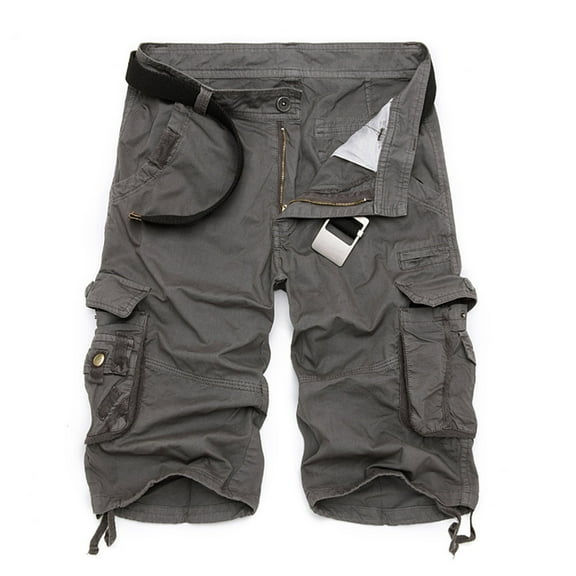 cllios Mens Cargo Shorts Relaxed Fit Multi Pockets Shorts Outdoor Tactical Shorts Summer Travel Cargo Shorts