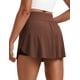 thumbnail image 1 of Falda Deportiva CRZ YOGA con Tajo Lateral y Short Incorporado, Cintura Alta, Talla L, 1 of 5