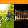 thumbnail image 3 of Juego de 2 luces solares de cadena de 10 m y 100 LED, IP65, impermeables, 8 modos de iluminación, alambre de cobre para jardín, exteriores, fiestas, bodas, patios y Navidad, 3 of 5