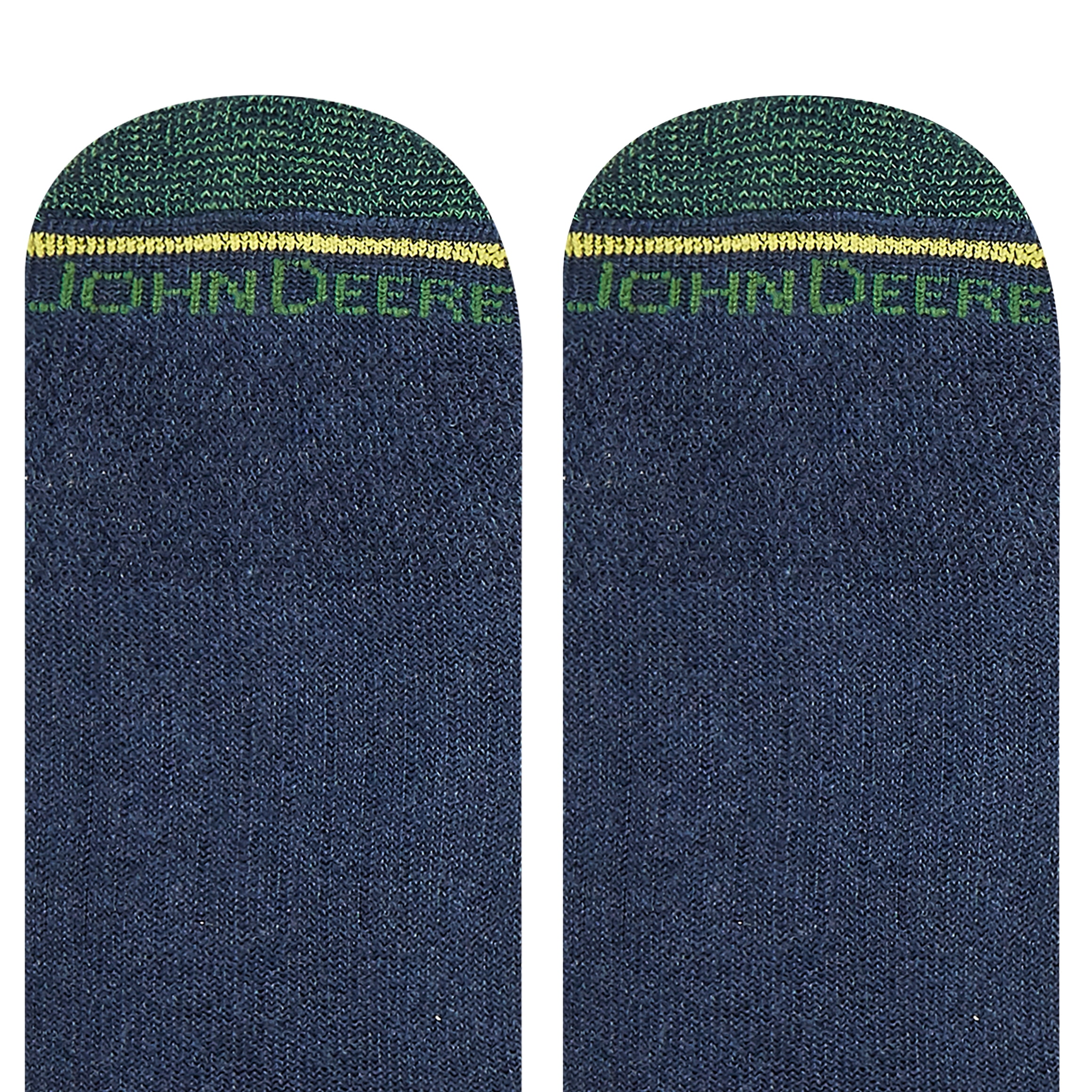 John Deere Men's Socks, Workwear Max Cushion High Ankle Socks, 6-Pack