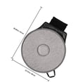 thumbnail image 2 of HEATSHAKING Rotate Car Seat Swivel Seat Cushion Light Grey 2pcs, 2 of 6