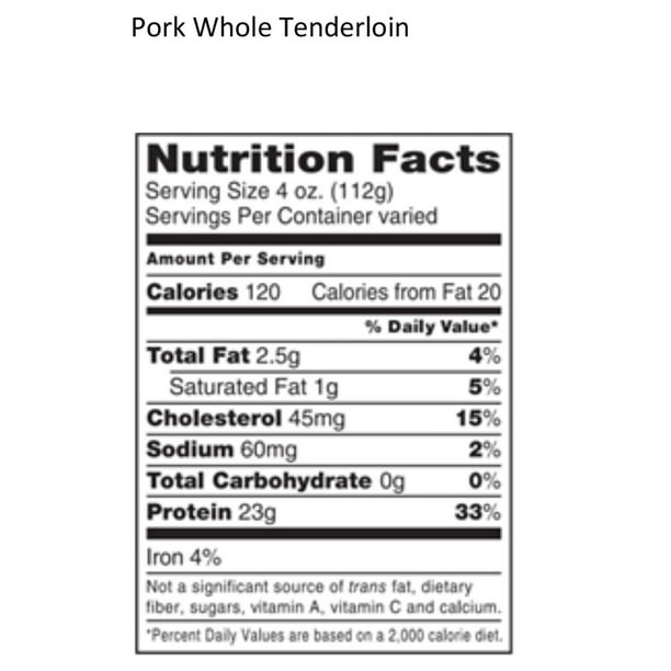 Pork Tenderloins, Case, priced per pound - Samsclub.com