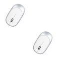 thumbnail image 1 of Sidaley Ratón inalámbrico recargable con Bluetooth de 2,4G, ratón óptico USB para juegos, ratón portátil fino, recién llegado para Mac, y PC Plata espacial modo 2 2piezas, 1 of 6