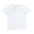 thumbnail image 4 of fatyb Mens Casual T-Shirts Summer Button V Neck Tee Pullover Solid Color Vacation Beach Tops with Pocket, 4 of 7